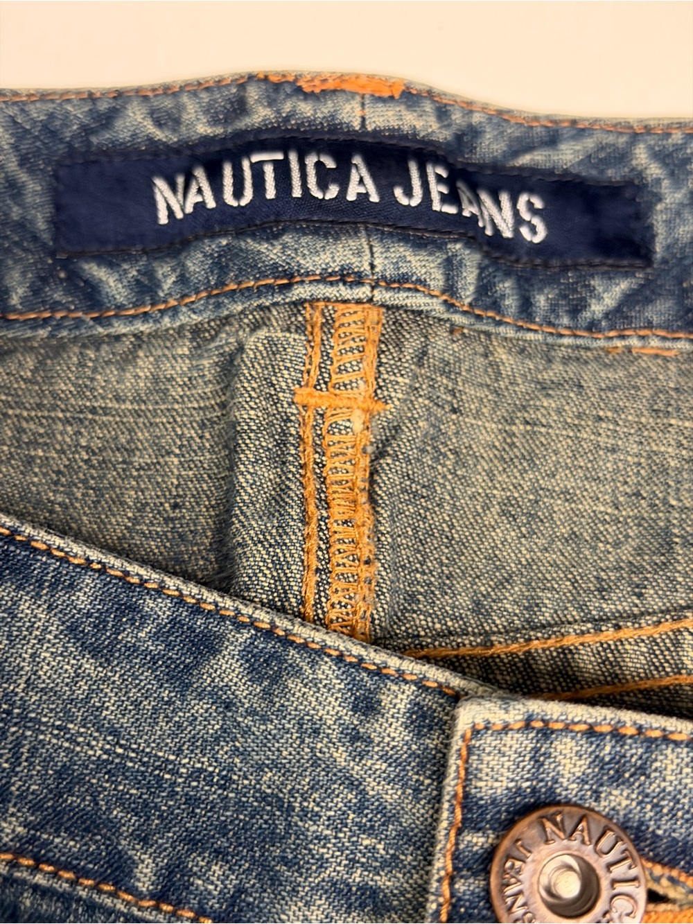 Nautica Jeans Women's Denim Skirt - Blue Size 4 - Picture 6 of 6